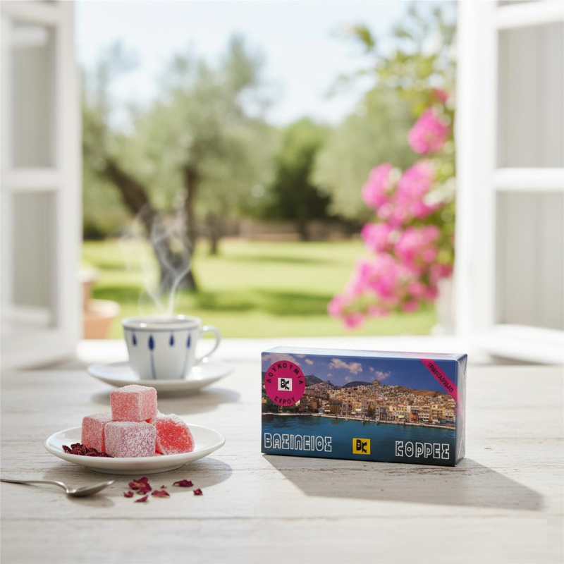 Λουκούμια Τριαντάφυλλο 380γρ.