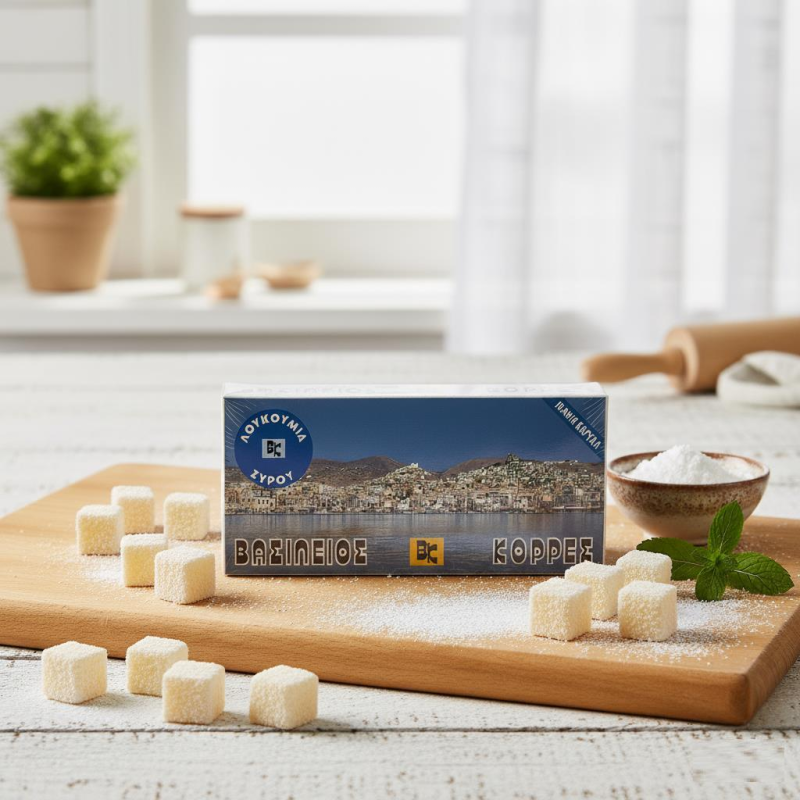 Λουκούμια Ινδοκάρυδο 380γρ.