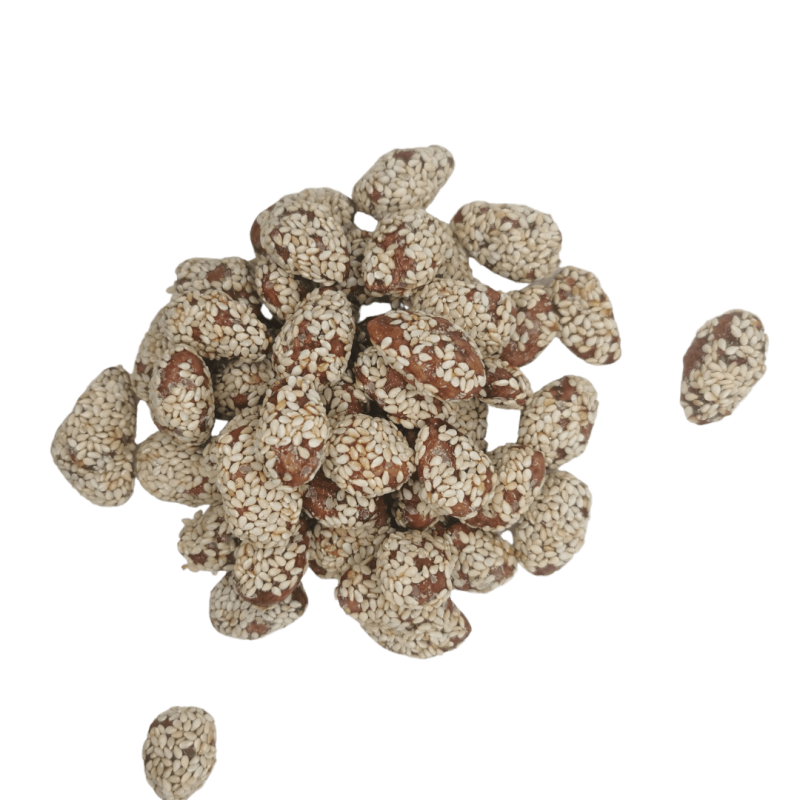 Αμύγδαλο Καραμελωμένο με Σουσάμι